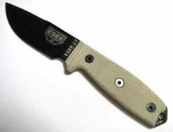 ESEE Knives RAT Cutlery RC-3MIL Plain Edge W Black Blade