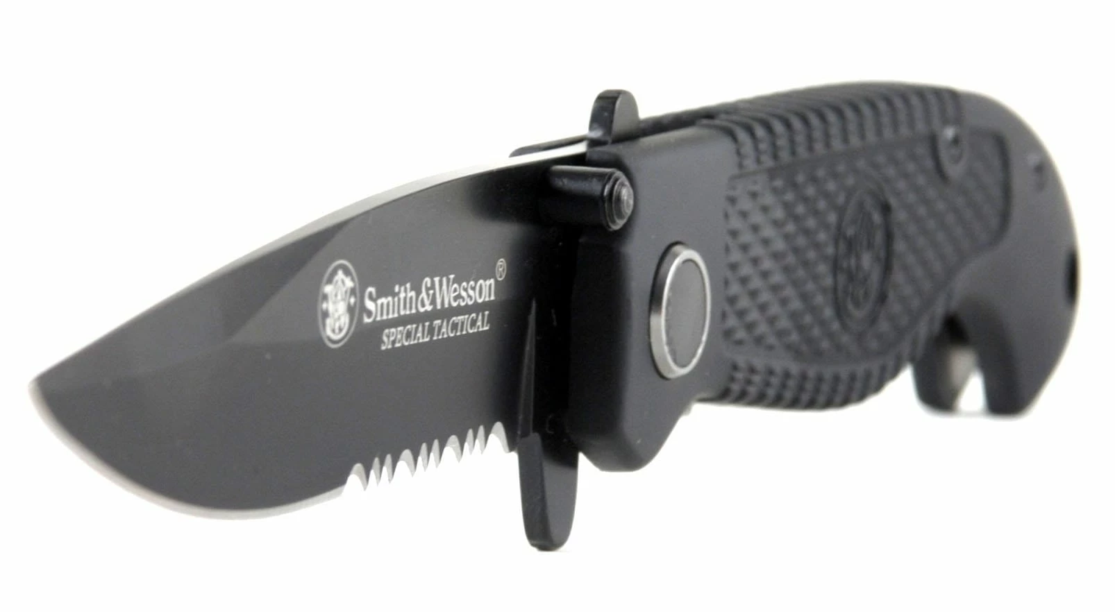 Smith & Wesson Special Tactical Drop Point Pocket Knife - Image 4