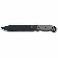 Ontario Knife Company (OKC) Ontario Knife Company RD 9 Blk Micarta Handle Black Plain Blade