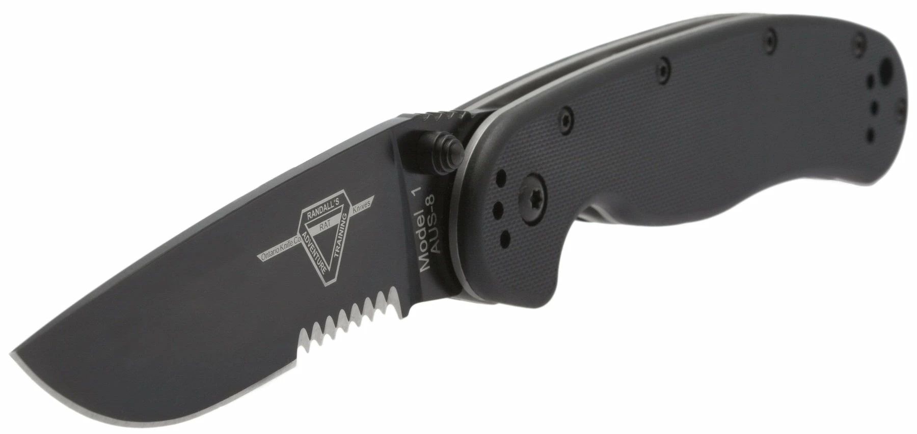 Ontario Knife Company (OKC) OKC Model 1 RAT Folder (Black Blade, Combo Edge) - Image 7