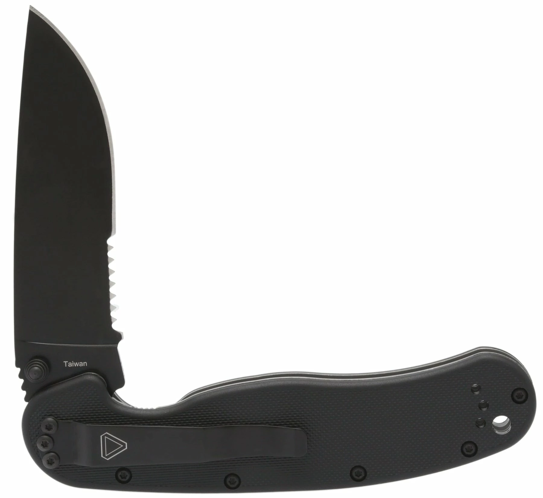 Ontario Knife Company (OKC) OKC Model 1 RAT Folder (Black Blade, Combo Edge) - Image 11