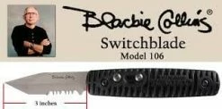 Colonial Knife Company Blacki Collins 106 Automatic Knife