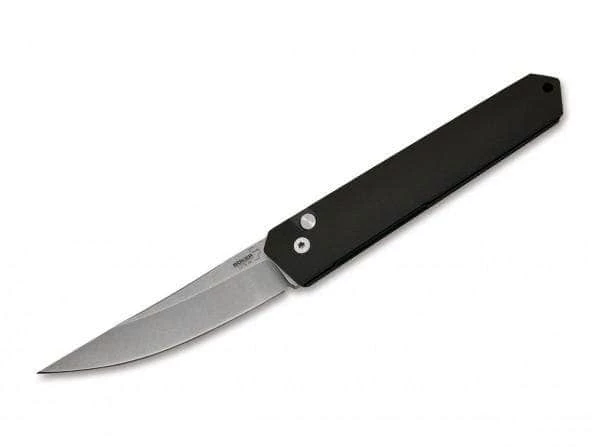 Boker Plus Kwaiken Automatic Black, 3.5" Blade, Aluminum Handle - 06EX291