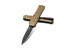 Benchmade 3400BK-2 Autocrat OTF, 3.71" S30V Blade, Coyote Tan Handle