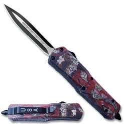 Knife Depot Swift Double Edge Native American OTF Knife