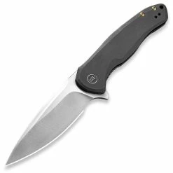 WE Knife Kitefin, 3.24" S35VN Blade, Black Titanium Handle - 2001G