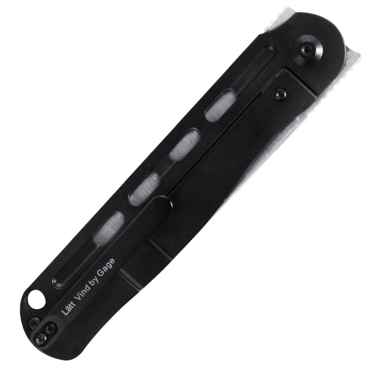 Kizer Knives Kizer Latt Vind, 3.5" S35VN Blade, Black Titanium Handle - Ki4567A1 - Image 2