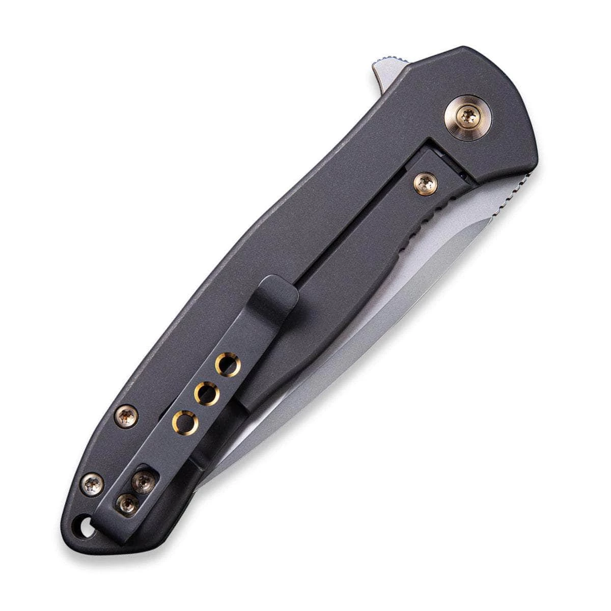 WE Knife Kitefin, 3.24" S35VN Blade, Marble Carbon Fiber And Titanium Handle - 2001A - Image 2