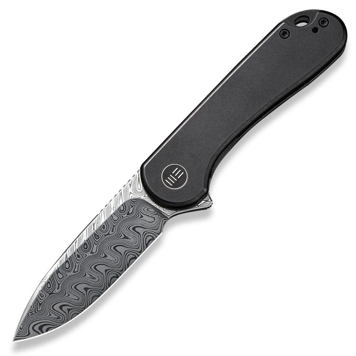 WE Knife Elementum, 2.96" Hakkapella Damasteel Blade, Titanium Handle - WE18062X-DS1