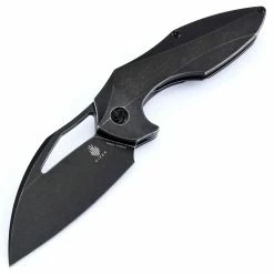 Kizer Knives Kizer Megatherium, 3.6" Black S35VN Blade, Black Titanium Handle - Ki4502A2