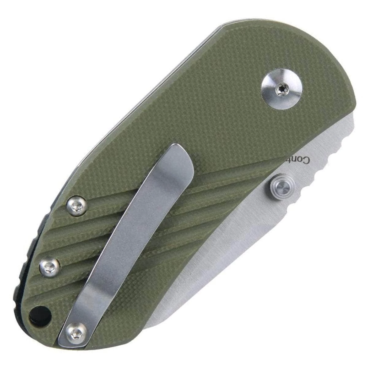 Kizer Knives Kizer Contrail, 2" N690 Blade, Green G10 Handle - V2540C2 - Image 2