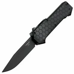 Hogue Compound OTF Automatic, 3.5" Black Blade, Black G10 Handle - 34036