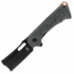 Kizer Knives Kizer Quatch, 2.875" Cleaver N690 Black Blade, Black Micarta Handle - V3574N1
