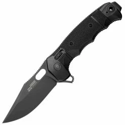 SOG Knives SOG Seal XR, 3.9" S35VN Black Blade, Black GRN Handle - 12-21-02-57