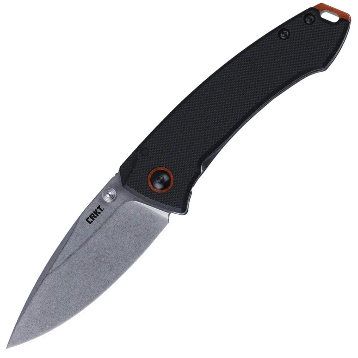 Columbia River (CRKT) CRKT Tuna Compact, 2.73" Stonewashed Blade, G10/Stainless Steel Handle - 2522