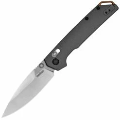 Kershaw Knives Kershaw Iridium, 3.4" D2 DuraLock Blade, Gray Aluminum Handle - 2038