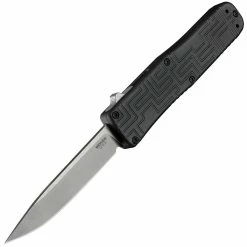 Boker Plus OTF Stonewash, 3.4" 154CM Blade, Aluminum Handle - 06EX260
