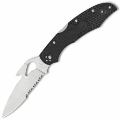 Byrd Knives Byrd Cara Cara 2 Emerson Wave, 3.75" Combo Blade, FRN Handle - BY03PSBK2W