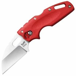 Cold Steel Knives Cold Steel Tuff Lite, 2.5" Wharncliffe Blade, Red Griv-Ex Handle - 20LTR