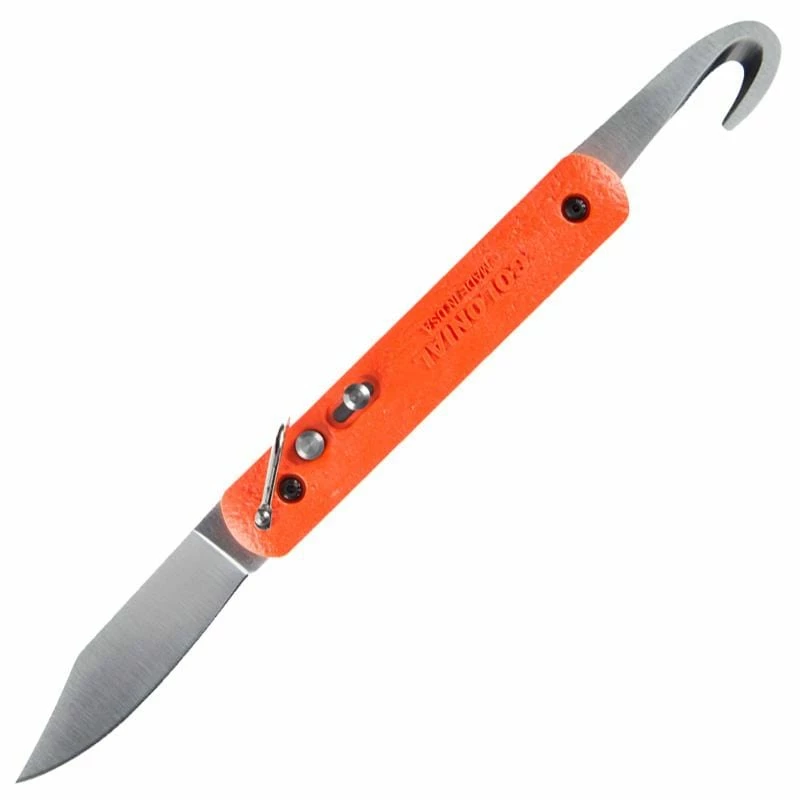 Colonial Knife Company Colonial M-724 Orange Paratrooper Automatic Knife