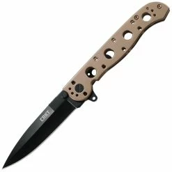 Columbia River (CRKT) CRKT M16-03BK, 3.55" Black Blade, Bronze Titanium Nitride Handle