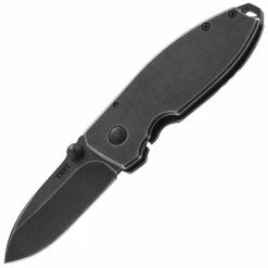 Columbia River (CRKT) CRKT Squid, 2.1" Blackwashed Blade, Black Steel Handle - 2490KS