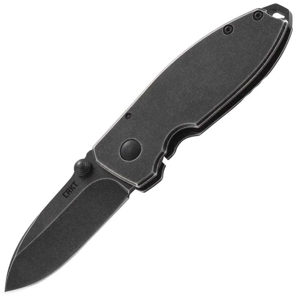 Columbia River (CRKT) CRKT Squid, 2.1" Blackwashed Blade, Black Steel Handle - 2490KS