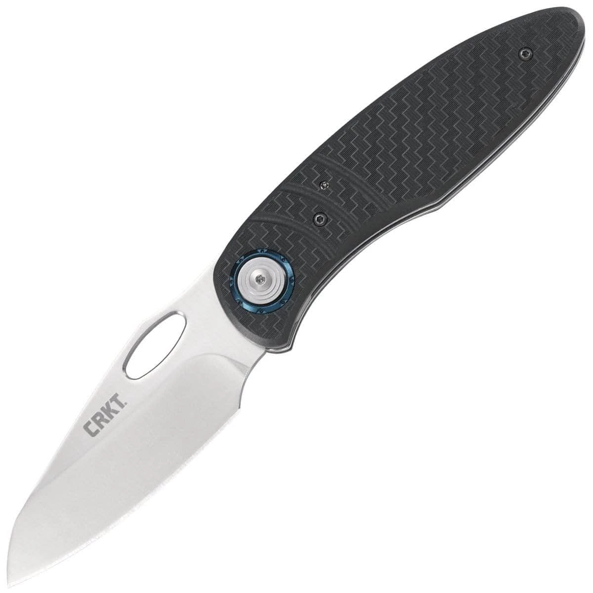 Columbia River (CRKT) CRKT Trask, 3.33" D2 Deadbolt Locking Blade, Black GRN Handle - 5375