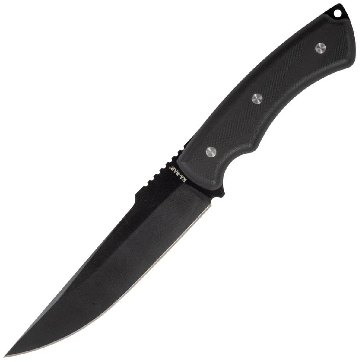 Ka-Bar Knives KA-BAR IFB Trail Point, 6.1" Blade, Black G10 Handle - 5351