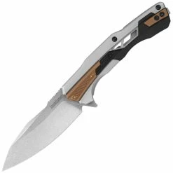 Kershaw Knives Kershaw Endgame, 3.25" D2 Blade, Steel Handle With GRN Inserts - 2095