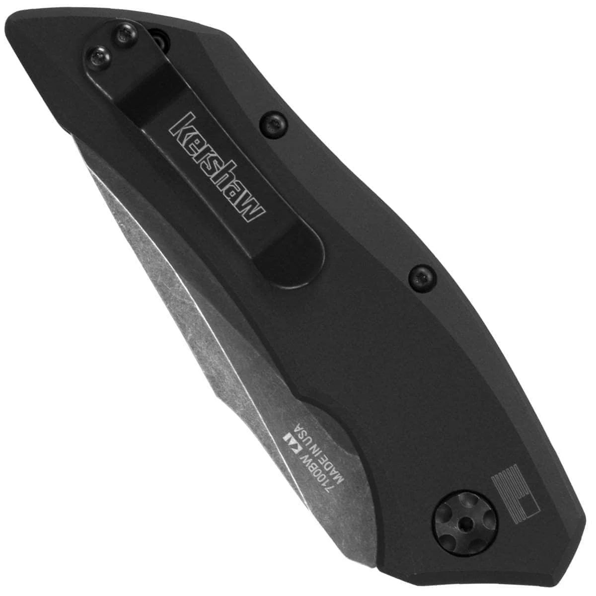 Kershaw Knives Kershaw Launch 1 Automatic Knife, 3.4" Blade, Aluminum Handle - 7100BW - Image 2