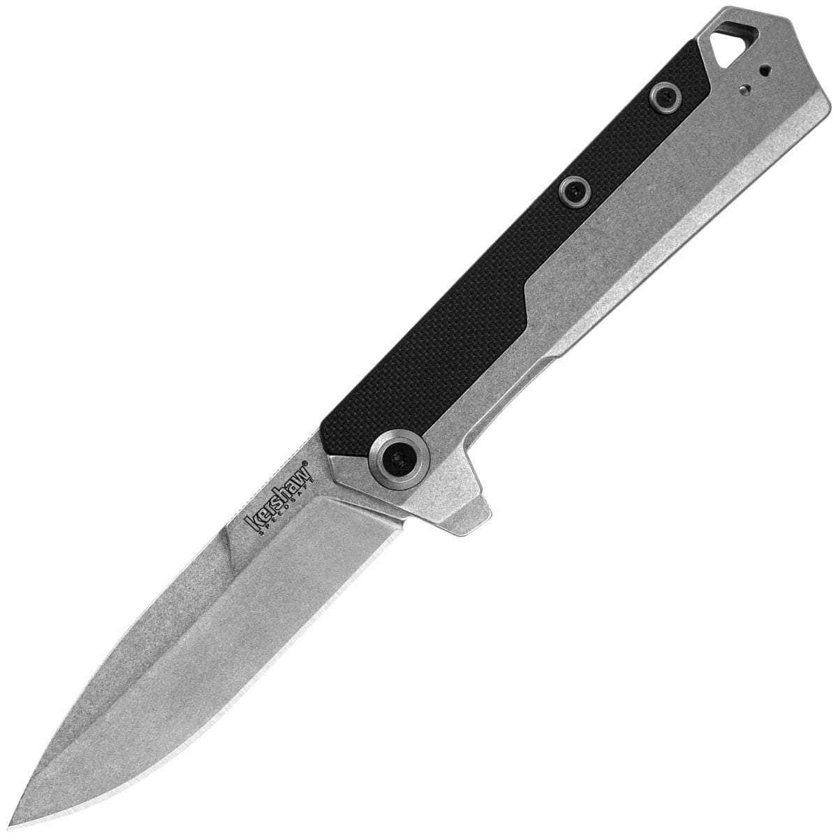 Kershaw Knives Kershaw Oblivion, 3.5" Blade, Steel Handle With GFN Inserts - 3860