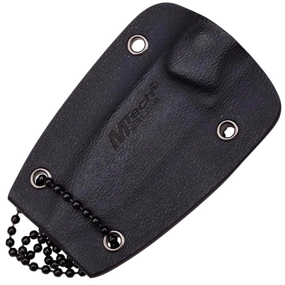 Master Cutlery MTech USA Neck Knife, 4.75" Stonewashed Blade, Black G10 Handle, Sheath - MT-20-30BK - Image 2