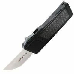 Knife Depot No Limit Knives Akuma CA Legal OTF, 1.75" M390 Blade, Aluminum Handle - NLAKSEBK