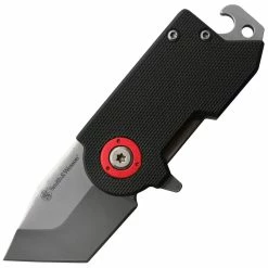 Smith & Wesson Benji, 1.5" Tanto Blade, Black G10 Handle - 1122566