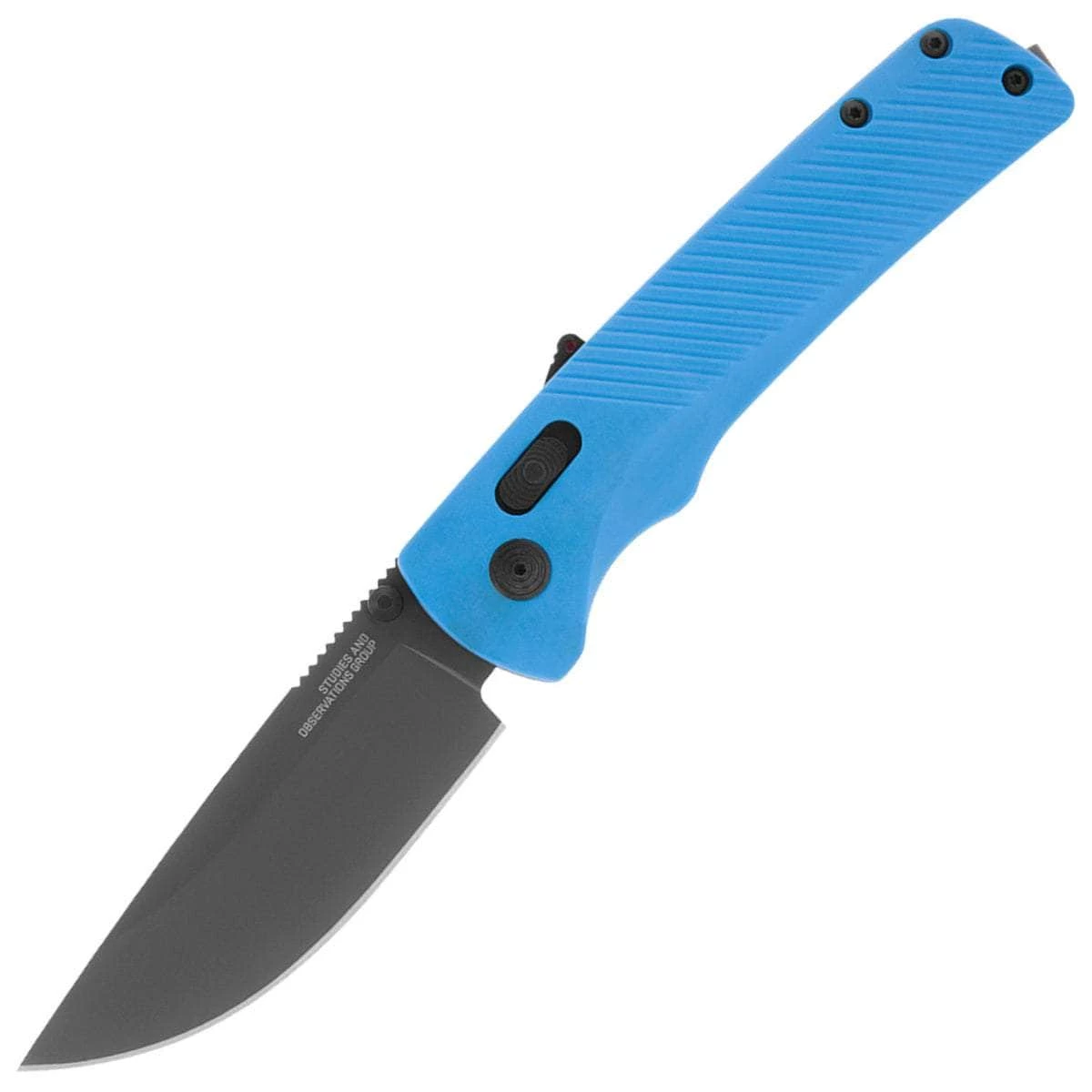SOG Knives SOG Flash AT, 3.4" D2 Blade, Civic Cyan GRN Handle - 11-18-03-57