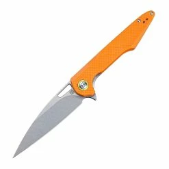 Artisan Cutlery Artisan Archaeo, 3.54" D2 Blade, Orange G10 Handle - 1821PS-OEF