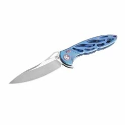 Artisan Cutlery Artisan Hoverwing Folder 3.94 S35VN Blade Blue Titanium 1801G-BUS