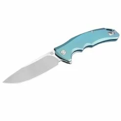 Artisan Cutlery Artisan Tradition Folder 3.94 In Green Titanium Hndl Plain 1702G-GN