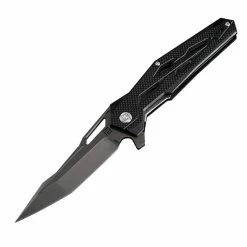 Artisan Cutlery Artisan Bombardier Folder 3.54 In D2 Blk Blade Black G-10 1812P-BBK