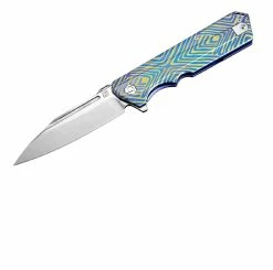 Artisan Cutlery Artisan Littoral Folder 3.54 In S35VN Blade Titanium Hndl 1703G-BU03