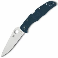 Spyderco Endura 4, 3.8" K390 Blade, Blue FRN Handle - C10FPK390