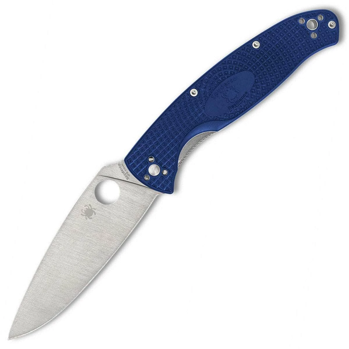 Spyderco Resilience, 4.2" CPM S35VN Blade, Blue FRN Handle - C142PBL