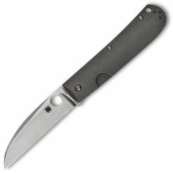 Spyderco SwayBack, 3.5" CTS XHP Wharncliffe Blade, Titanium Handle - C249TIP